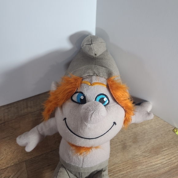 The Smurfs Hackus Smurf Plush 14" Gray Movie Stuffed Toy 2013 Kellytoy. - Picture 12 of 12
